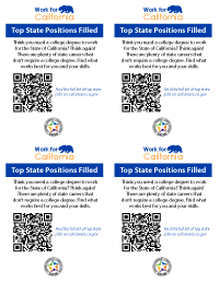 Top State Positions Filled Printable Handout Cards