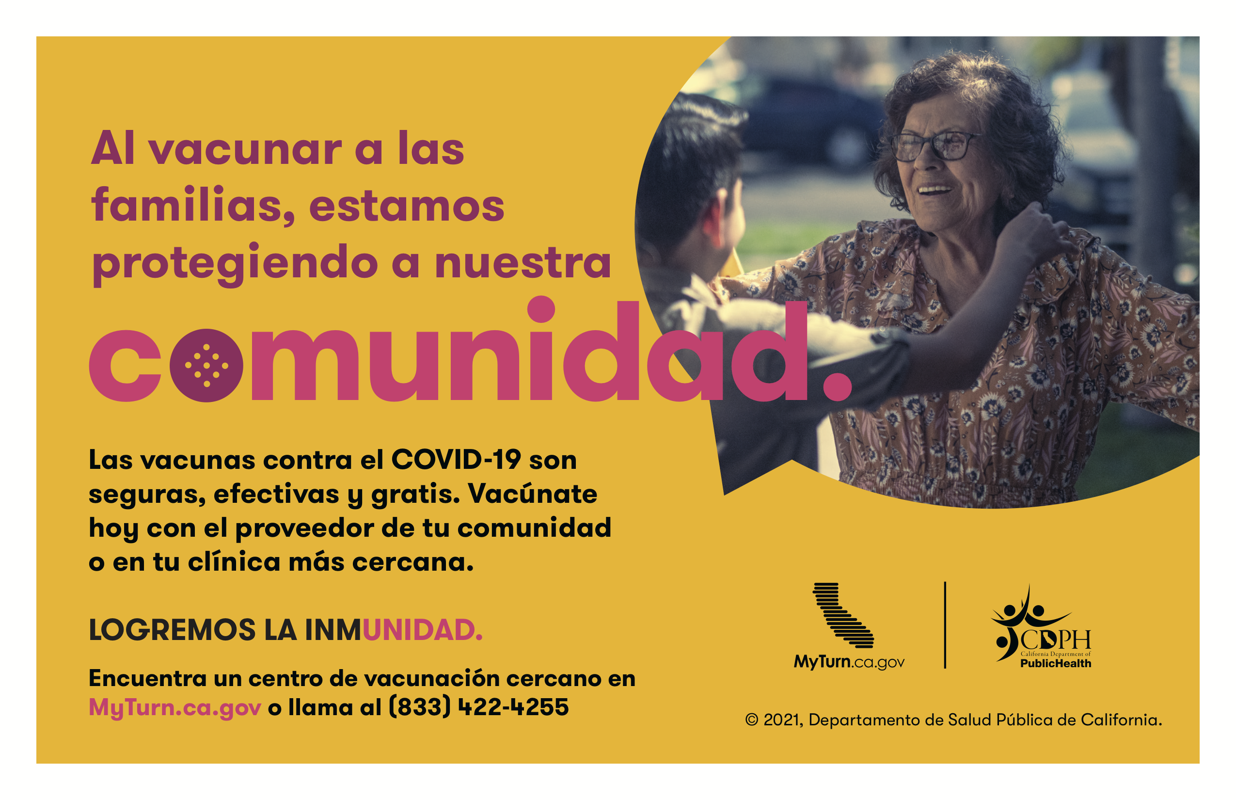 CDPH Protecting Your Community Flyer Spanish.