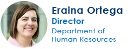 View CalHR Director, Eraina Ortega, biography