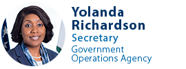 Yolanda Richardson, Secretary, Government Operations Agency