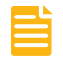 Dog eared document icon