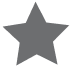 Gray star icon