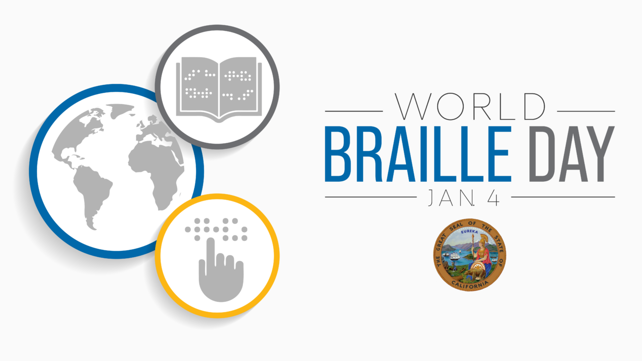 White virtual background with the text 