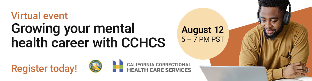 Understand the unique and rewarding aspects of providing mental health care in a correctional environment during this session tailored for MFTs, CSWs, and LCCs seeking a fulfilling career in public service.