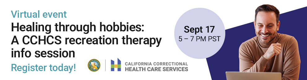 Discover how recreational therapy supports patient rehabilitation and wellness within correctional health care during this insightful virtual presentation. Aimed at certified Recreational Therapists, students, and career changers, the session uses real-world case examples and compelling staff testimonials to showcase the unique impact of this allied health profession.