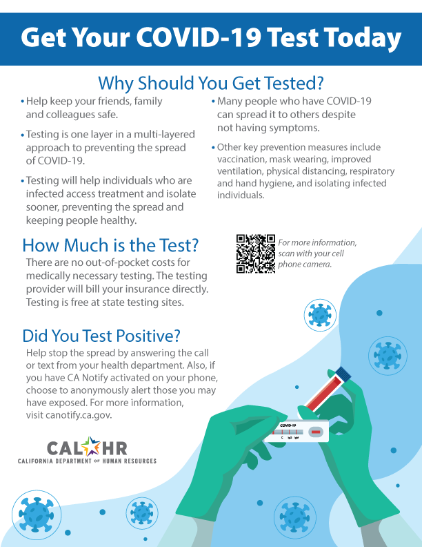 Testing and CA Notify Flyer Version 1